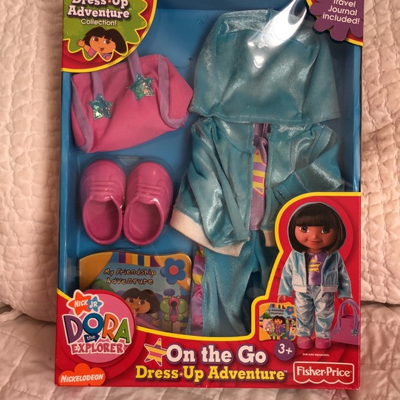 Dora The Explorer 15” Fiesta Dress Up Dora Doll ToysRus Exclusive +Outfit NEW - Picture 9 of 15